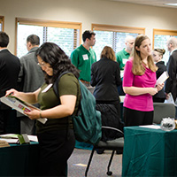 Students Attending Small Firm Career Fair
